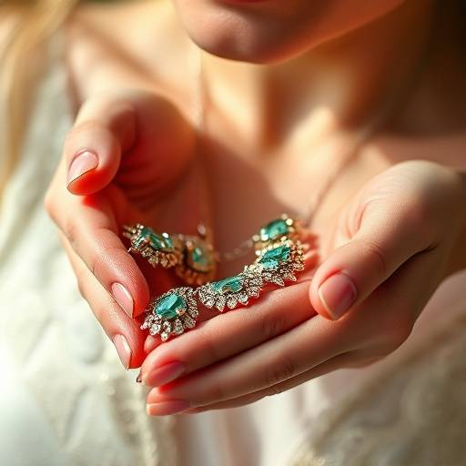 Photo de produit pour une nouvelle collection de bijoux artisanaux.
