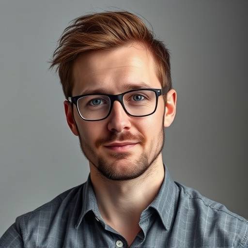 Portrait de Thomas Dupont, graphiste talentueux chez Studio Étoile.